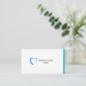 Professional Dentist Business Presentation Card Visitekaartje (Staand voorkant)
