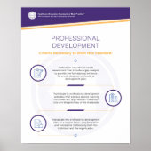 Professional Development Simfographics-Poster Poster (Voorkant)