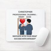 Professional Dilemma Personalized Office Mousepad  Muismat (Met muis)