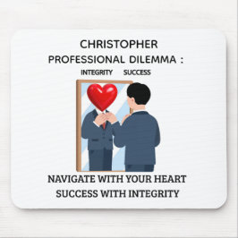 Professional Dilemma Personalized Office Mousepad  Muismat