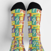 Professional Disc Jockey Iconic Designed Sokken (Top)