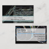 Professional DJ- en VJ-visitekaartje Visitekaartje (Voorkant / Achterkant)