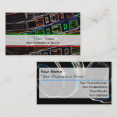 Professional DJ- en VJ-visitekaartje Visitekaartje (Voorkant / Achterkant)