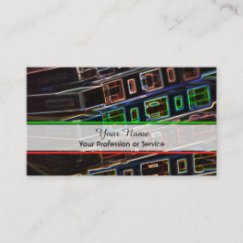 Professional DJ- en VJ-visitekaartje Visitekaartje