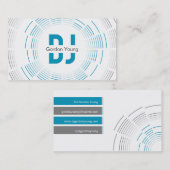 Professional DJ-Visitekaartje Visitekaartje (Voorkant / Achterkant)