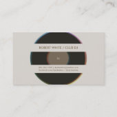 Professional DJ-Visitekaartje Visitekaartje (Achterkant)