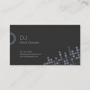 Professional DJ-Visitekaartje Visitekaartje