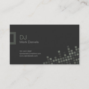 Professional DJ-Visitekaartje Visitekaartje