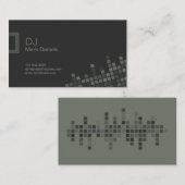 Professional DJ-Visitekaartje Visitekaartje (Voorkant / Achterkant)