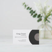 Professional DJ-Visitekaartje Visitekaartje (Staand voorkant)