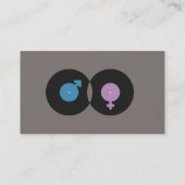 Professional DJ-Visitekaartje Visitekaartje (Achterkant)