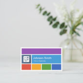 Professional Doctor - Creative Modern Metro Style Visitekaartje (Staand voorkant)