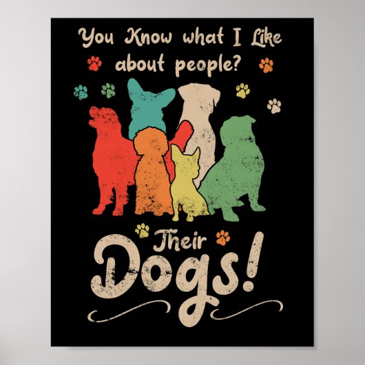 Professional Dog Groomer Dad Grooming Doggie Poster (Voorkant)