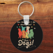 Professional Dog Groomer Dad Grooming Doggie Sleutelhanger (Voorkant)