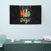Professional Dog Groomer Dad Grooming Doggie Spandoek (Beurs)