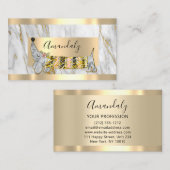 Professional Dog Sitter Pet's Care Basset Gold Visitekaartje (Voorkant / Achterkant)