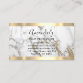 Professional Dog Sitter Pet's Care Basset Marble Visitekaartje (Achterkant)