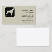 Professional Dog Trainer Visitekaartje (Voorkant / Achterkant)