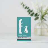 Professional Dog Trainer Visitekaartje (Staand voorkant)