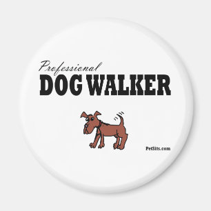 Professional Dog Walker Magneet