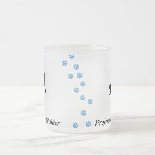 Professional Dog Walker Matglas Koffiemok (Center)