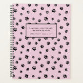 Professional Dog Walker Pet Sitter Appointment Planner (Voorkant)