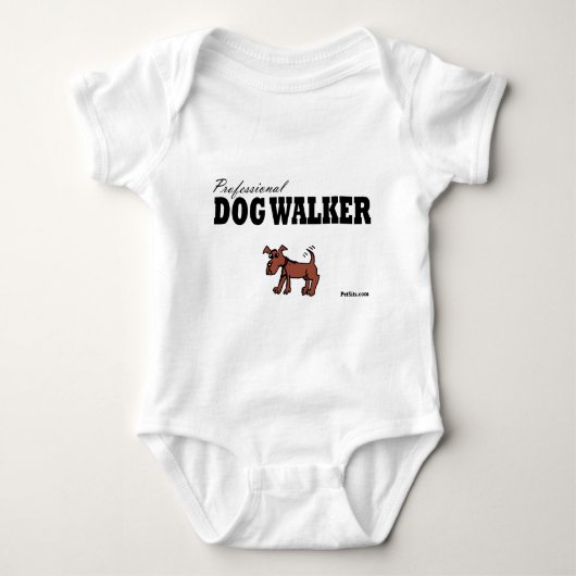 Professional Dog Walker Romper (Voorkant)
