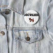 Professional Dog Walker Ronde Button 5,7 Cm (In situ)