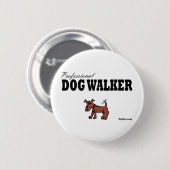 Professional Dog Walker Ronde Button 5,7 Cm (Voorkant /achterkant)