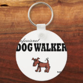 Professional Dog Walker Sleutelhanger (Voorkant)