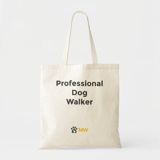 Professional Dog Walker Tote Bag | Funny Dog Walke (Voorkant)
