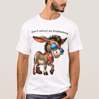 Professional donkey t-shirt