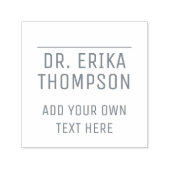 Professional (DR) Zelfinktstempel om handtekening Zelfinktende Stempel (Design)