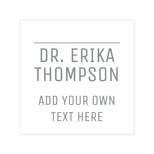 Professional (DR) Zelfinktstempel om handtekening  Zelfinktende Stempel (Design)