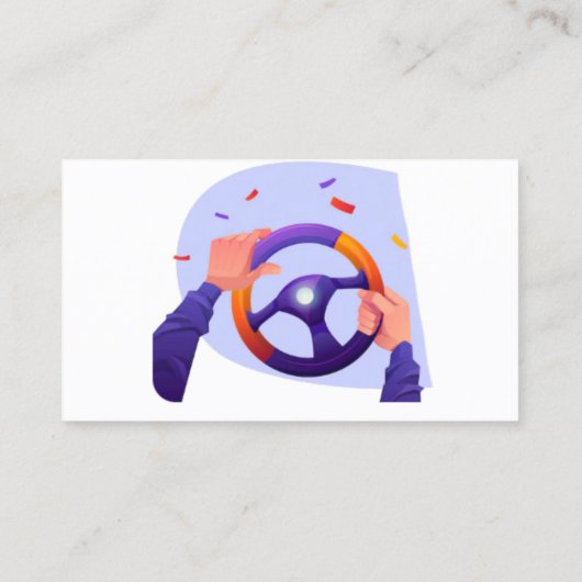 Professional Driving School Instructors  Visitekaartje (Achterkant)