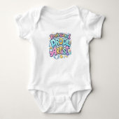 Professional drool artist funny  romper (Voorkant)