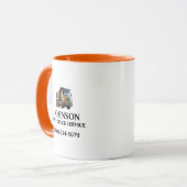 Professional Dump Truck Service Mok (Voorkant links)