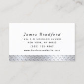 Professional Dump Truck Service Visitekaartje (Achterkant)