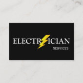 Professional Electrical Contractor - Electrician Visitekaartje (Voorkant)
