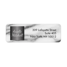 Professional Elegant Alabaster Marble Patroon Etiket