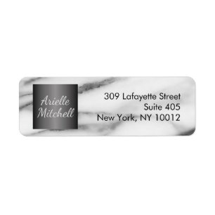 Professional Elegant Alabaster Marble Patroon Etiket