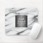 Professional Elegant Alabaster Marble Patroon Muismat (Met muis)