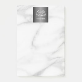 Professional Elegant Alabaster Marble Patroon Post-it® Notes