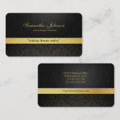 Professional Elegant Damask Visitekaartjes (Voorkant / Achterkant)