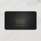 Professional Elegant Damask Visitekaartjes (Achterkant)