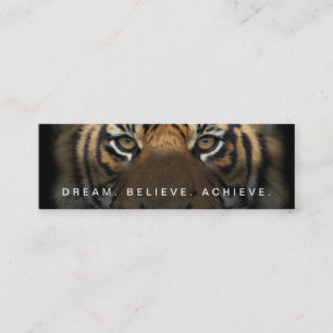 Professional Elegant Fitness Trainer Pearl Finish Mini Visitekaartje