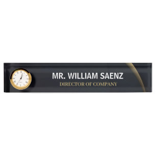 Professional Elegant Lion Logo Desk Name Bord Naambordje