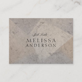 Professional Elegant Marble Visitekaartje
