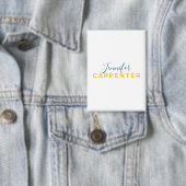 Professional elegant modern minimalist plain button (Insitu)