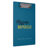 Professional elegant modern minimalist plain klembord (Rechts)